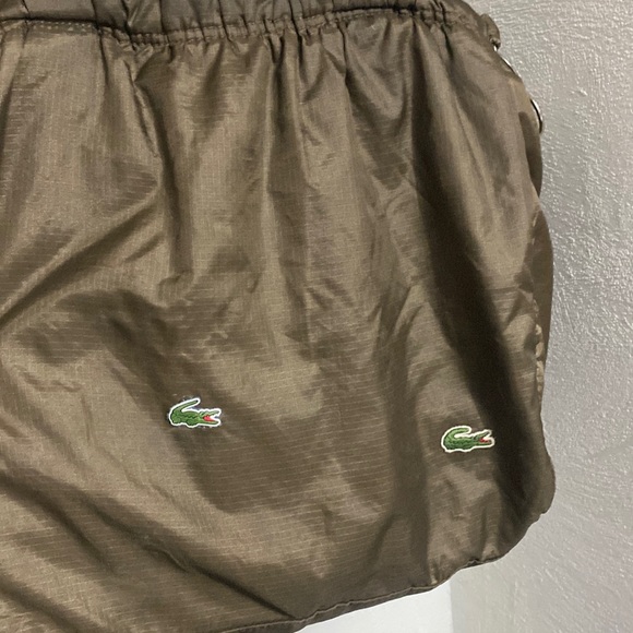 LaCoste button-up💯% cotton🐊pocket sz42+Hobo Bag  & keychain - Picture 9 of 17